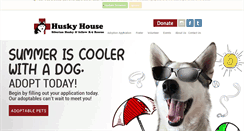 Desktop Screenshot of huskyhouse.org